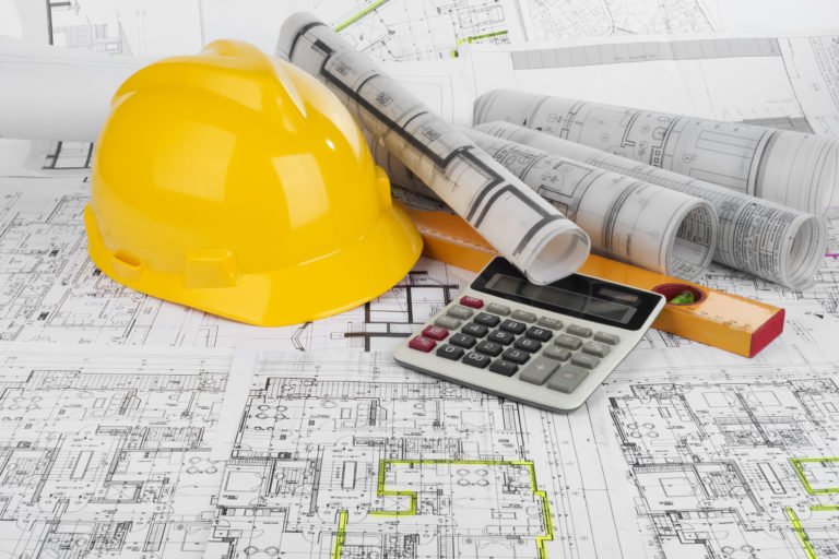 tarif maitre d'oeuvre, Plan d'architecte pour un bâtiment
