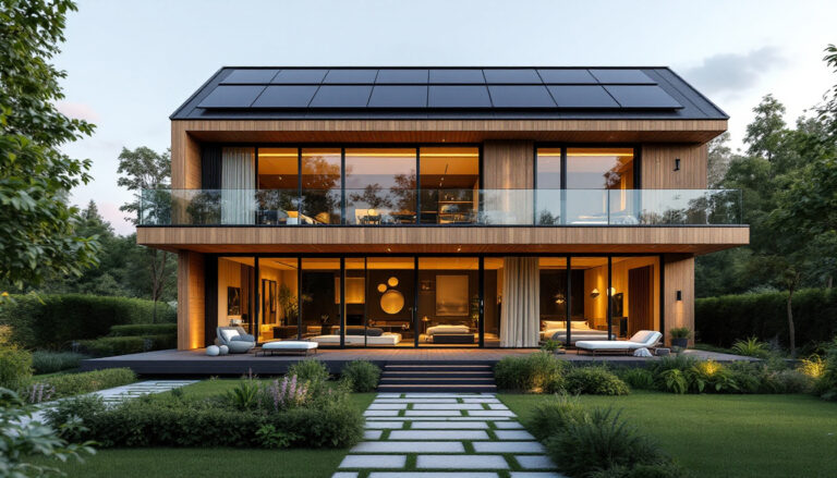 découvrez cette maison passivhaus au style unique, alliant élégance et confort. avec ses chambres en charbon et des caractéristiques discrètes, cette propriété d'exception est à vendre pour 2,15 millions de livres. ne manquez pas cette opportunité rare!