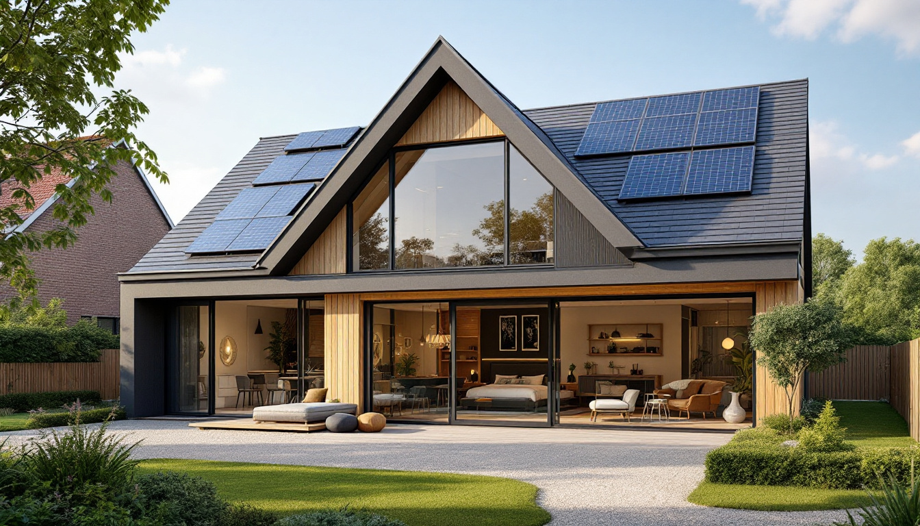découvrez cette maison passivhaus au style unique, alliant modernité et confort. avec ses chambres élégamment décorées en charbon et ses nombreuses caractéristiques discrètes, cette propriété d'exception est à vendre pour 2,15 millions de livres. ne manquez pas l'opportunité de vivre dans un lieu alliant design innovant et respect de l'environnement.