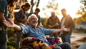découvrez l'histoire inspirante d'un homme paralysé qui, grâce à l'engagement et à la solidarité de bénévoles bâtisseurs, parvient à retrouver sa dignité et à renouer avec des nuits paisibles. un témoignage émouvant sur l'impact du bénévolat dans la vie des personnes en situation de handicap.