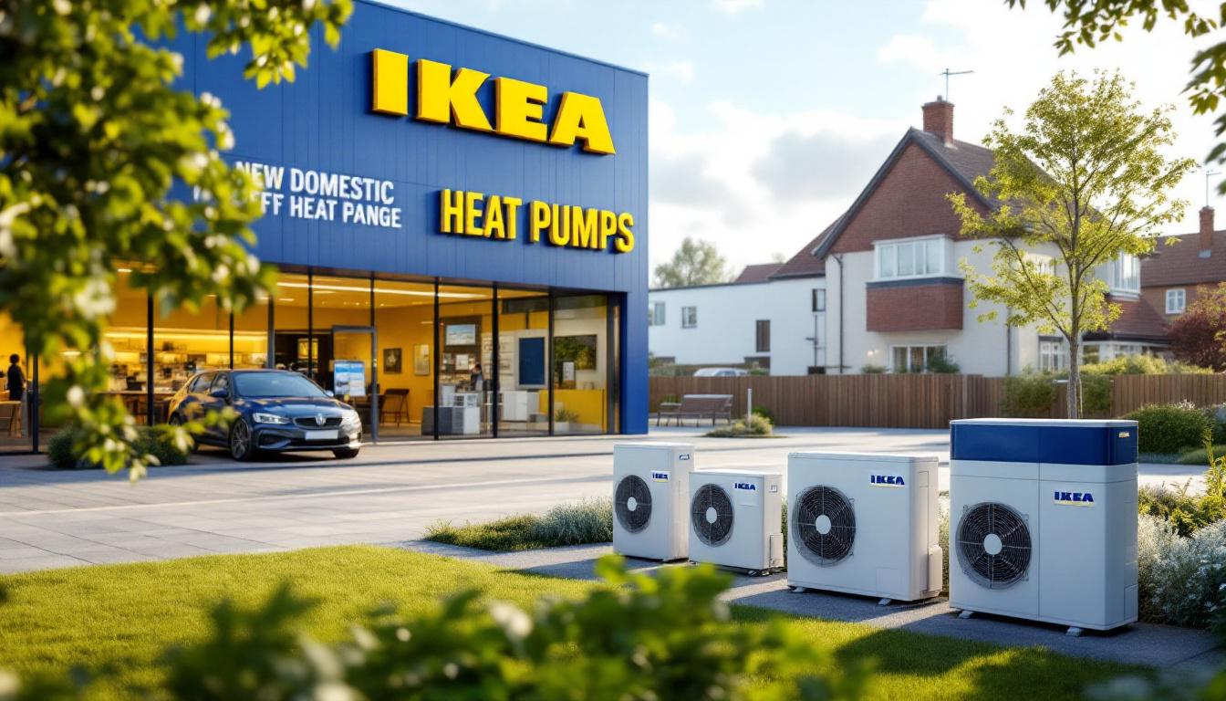 découvrez comment ikea fait son entrée sur le marché de l'énergie domestique au royaume-uni avec sa nouvelle gamme innovante de pompes à chaleur, alliant efficacité énergétique et respect de l'environnement. transformez votre maison en un lieu plus durable tout en bénéficiant de solutions accessibles et performantes.