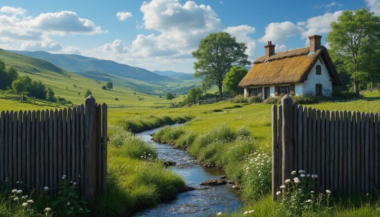 découvrez l'histoire de lewis capaldi, dont le rêve de retraite rurale hors réseau est compromis par la résistance d'un voisin face à une clôture de 3,5 mètres qualifiée d'oppressive. plongez dans ce récit captivant où les conflits de voisinage se heurtent aux aspirations d'une vie paisible.