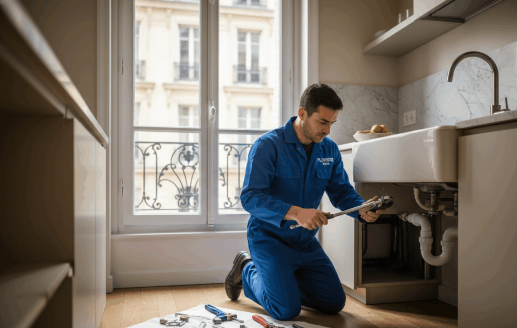 Combien coûte un plombier à Paris ? Guide des tarifs selon le type d’intervention