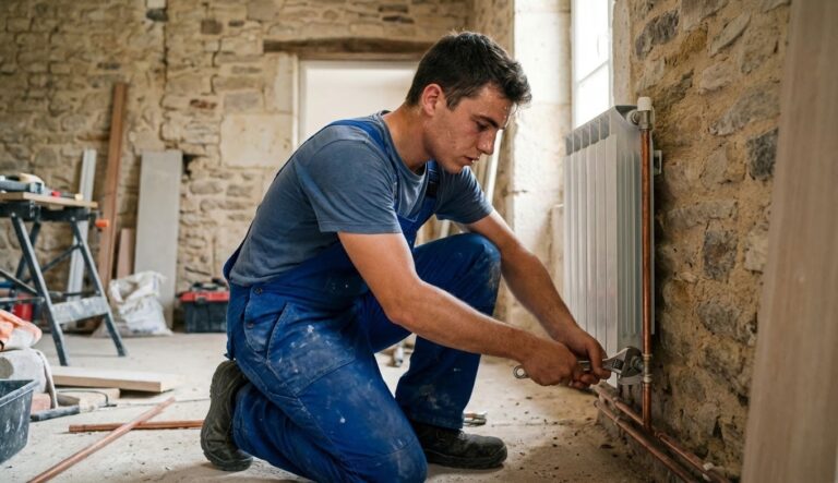 Installation d'un chauffage