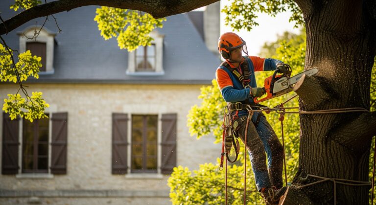 Élaguer un arbre de 30 m