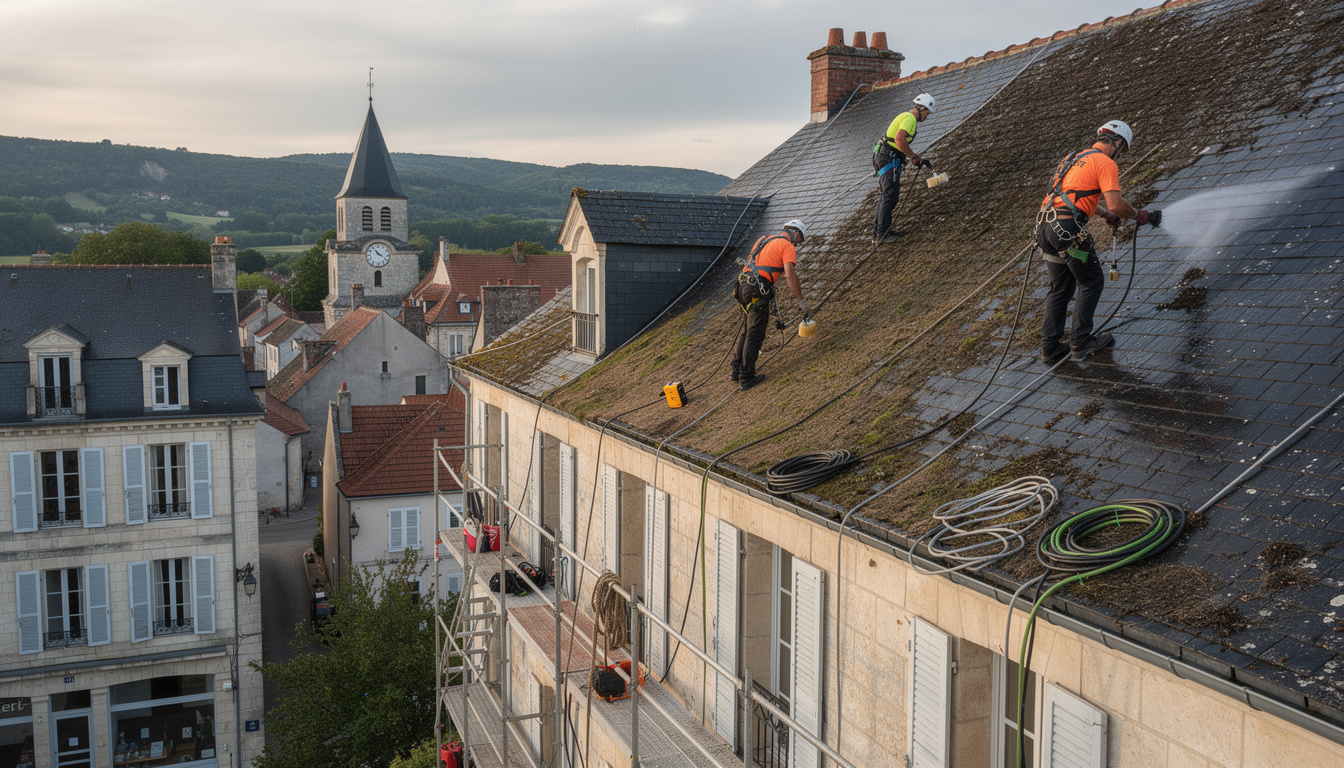 découvrez les précautions essentielles pour nettoyer efficacement votre toiture à montfort-l'amaury, tout en respectant les contraintes des maisons classées et leur patrimoine.