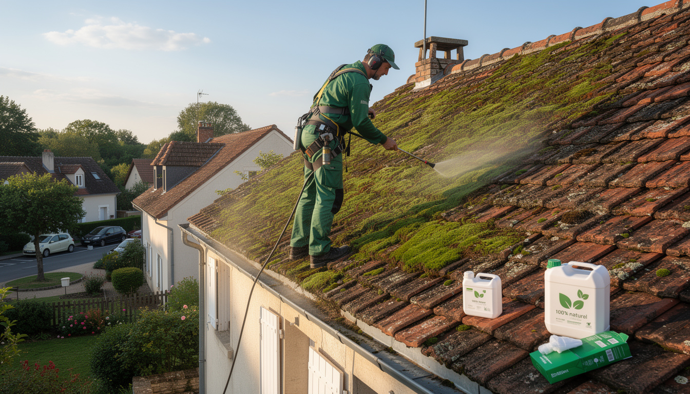 découvrez nos services de nettoyage de toiture à orgeval, utilisant des méthodes écologiques pour préserver votre habitat et l'environnement.