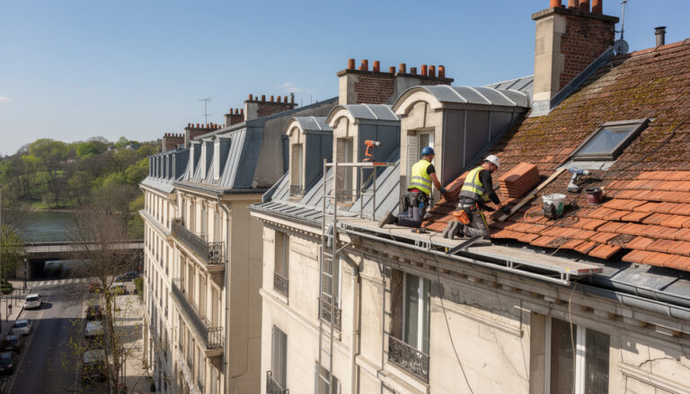 expert en réfection de toiture dans le 19e arrondissement de paris, spécialisé en rénovation entre buttes-chaumont et le canal de l'ourcq. qualité, durabilité et esthétisme garantis.