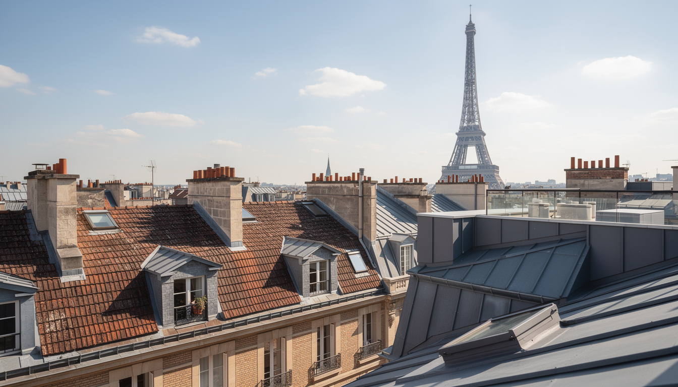 expert en réfection de toiture dans le 7e arrondissement de paris, nous rénovons votre toit avec soin et qualité, offrant une vue imprenable sur la tour eiffel. faites confiance à nos professionnels pour protéger et embellir votre habitat.