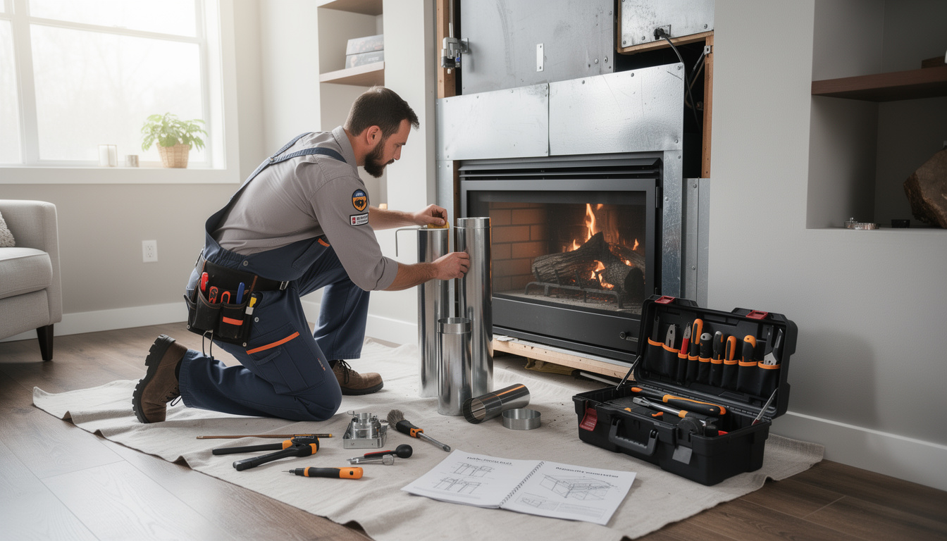 découvrez comment le choix des matériaux influence le tarif d'installation d'une cheminée et faites le meilleur choix pour votre budget et style.