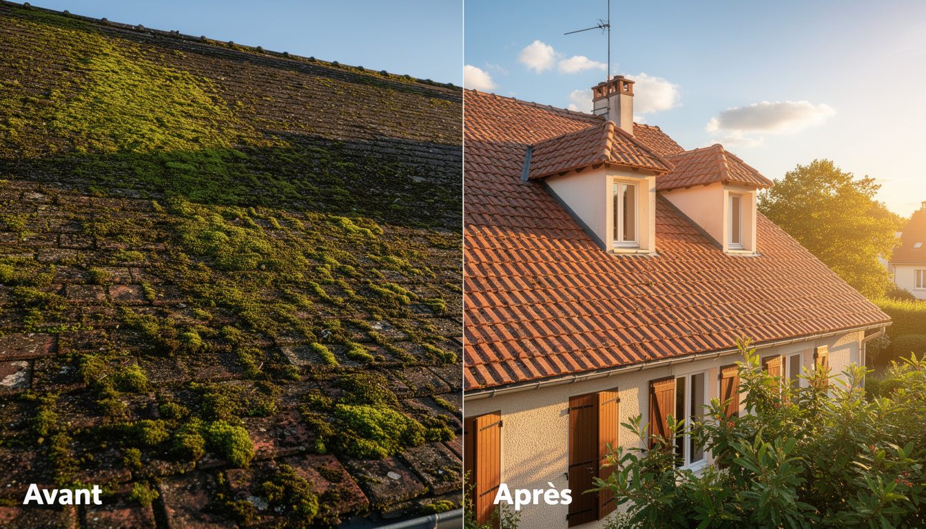 offrez à votre maison à antony (92) un nettoyage de toiture professionnel et soigné. redonnez vie à votre toit avec notre expertise pour un résultat durable et esthétique.