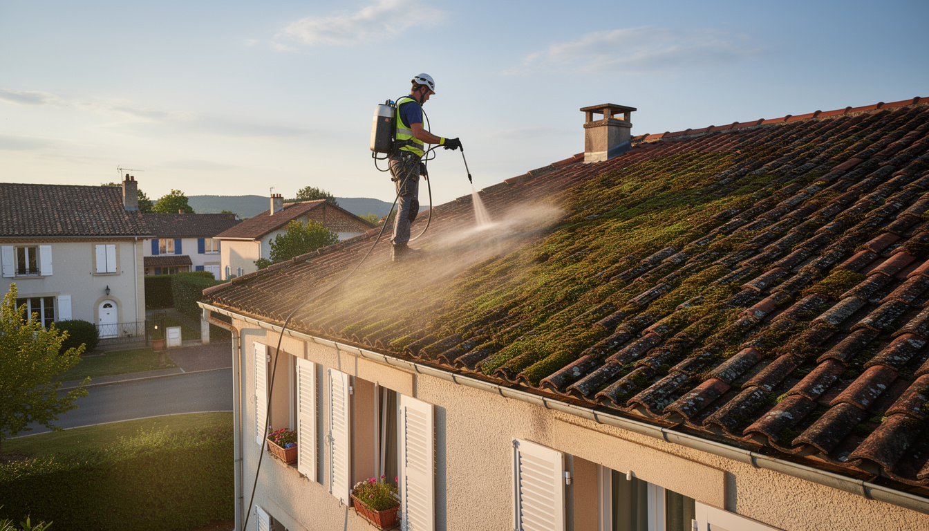 service expert de nettoyage de toiture à asnières-sur-seine (92), spécialisé dans la rénovation et l'entretien des pavillons situés au bord de la seine pour leur redonner éclat et durabilité.