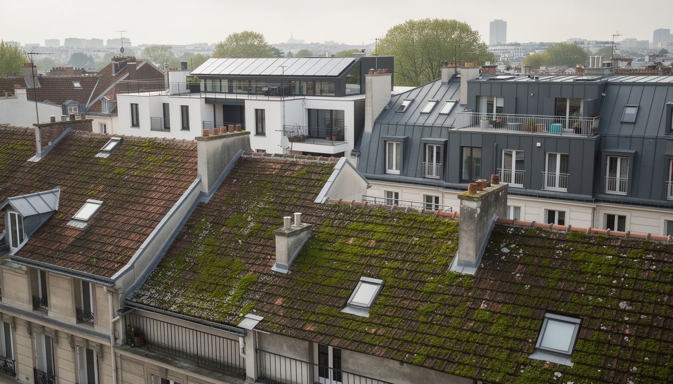 découvrez notre service expert de nettoyage de toiture à bagneux (92) pour valoriser votre habitat et accompagner la montée en gamme du quartier avec des toits impeccables.