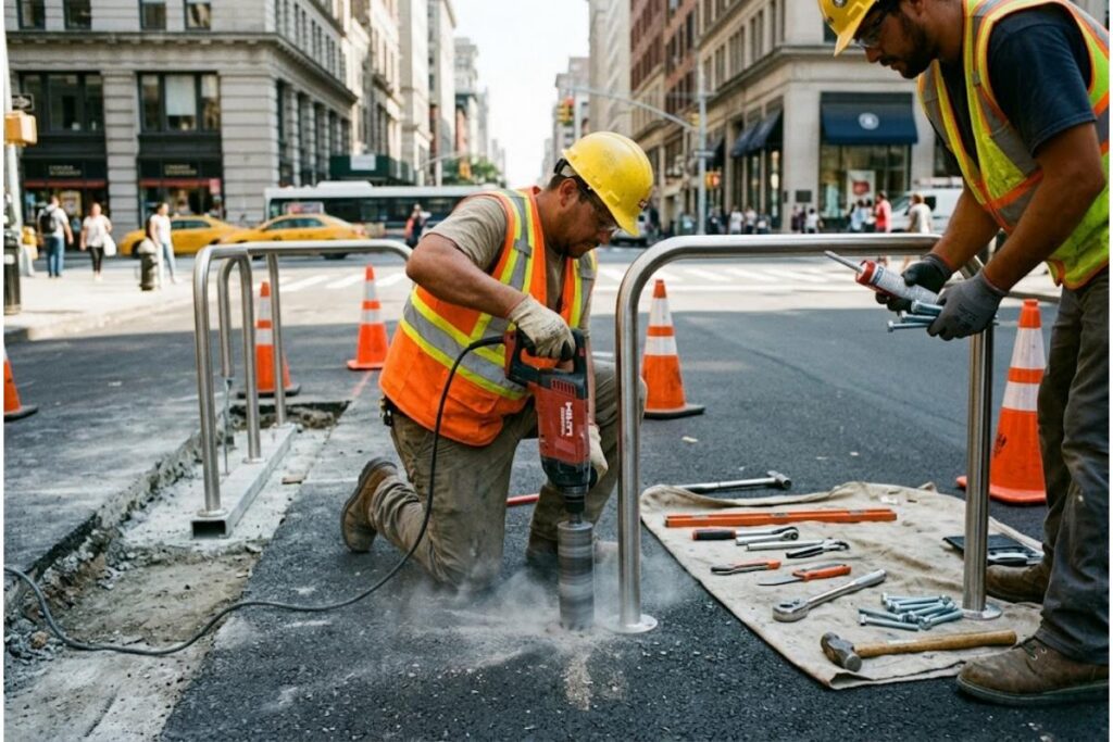 Les coûts liés à l'installation d'un stationnement de vélo