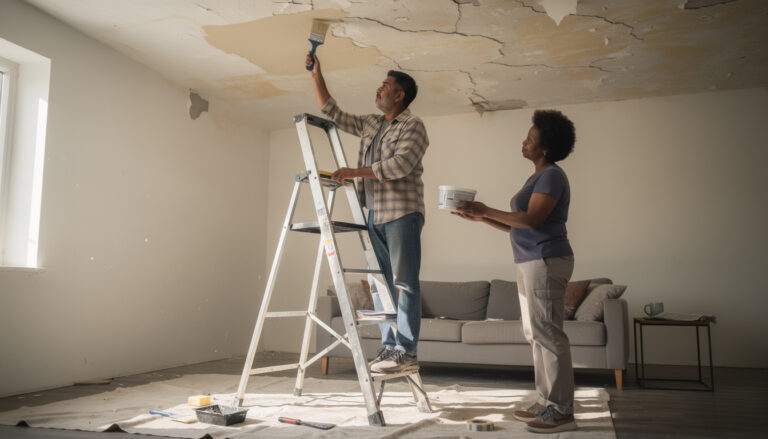 découvrez des solutions économiques et efficaces pour rénover et sauver un vieux plafond sans vous ruiner.
