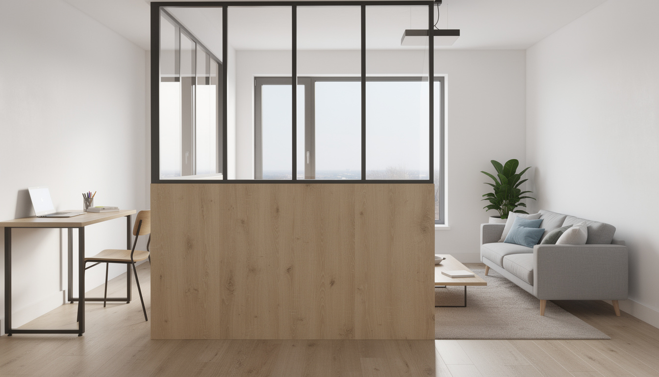 découvrez des alternatives économiques à la verrière intérieure pour aménager votre espace avec style sans dépasser votre budget.